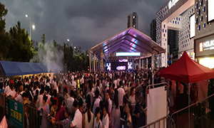 居然之家安徽分公司六安店8月搞事，首屆萬(wàn)人電音狂歡節(jié)圓滿舉行！