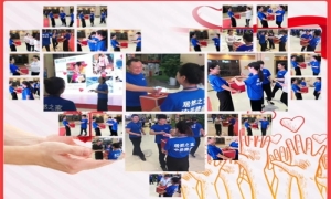 愛心，在這里傳遞&mdash;&mdash;中岳店獻(xiàn)愛心捐款活動