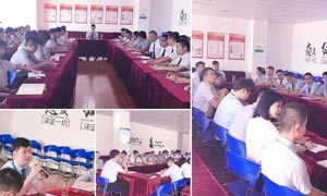 居然之家襄陽店2019年上半年工作總結(jié)會暨第三季度員工生日會圓滿召開！