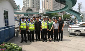 居然所見，皆有溫度&mdash;&mdash;安徽分公司淮南店慰問一線交警 